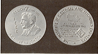 Medal for A.G.L. McNaughton Award - 2 Sides