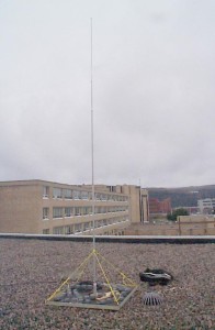 Photo of quarter wave monopole aerial