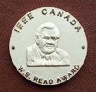 Medal for the W.S. Read Outstanding Service Award